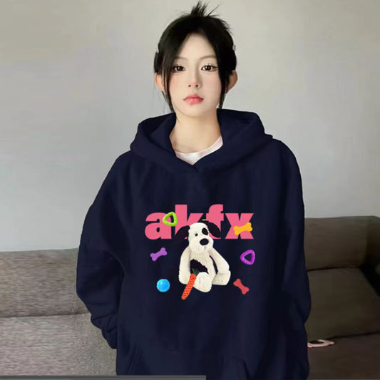 【tops】薄手フード付き秋パーカーG23788