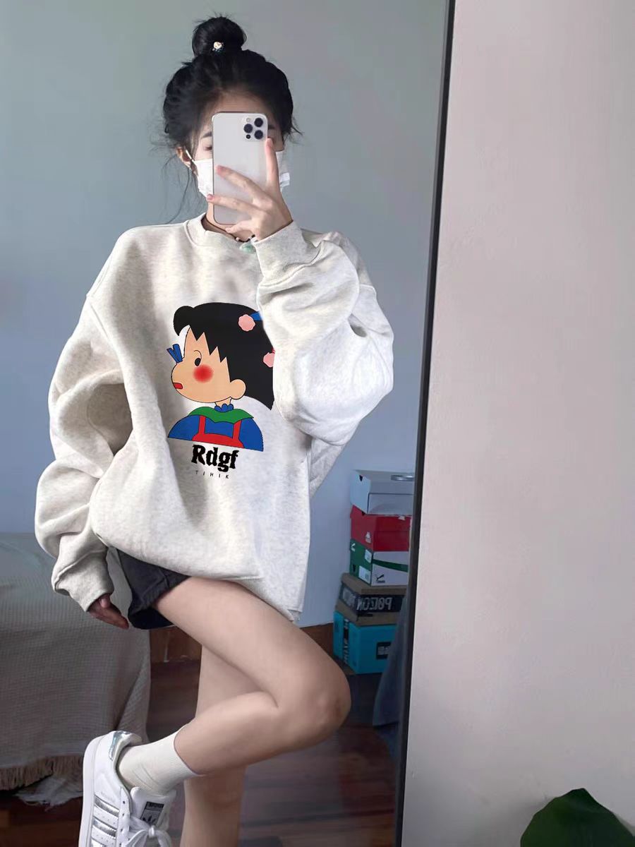 【tops】ゆったり薄手春秋パーカーG23791