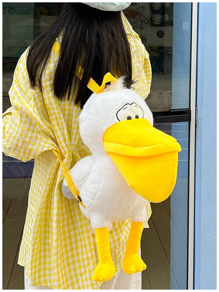 【小物】カートゥーンふわふわリュックバックG23793