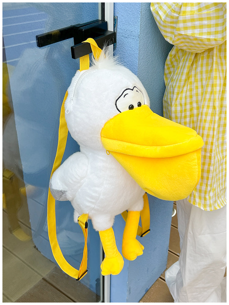 【小物】カートゥーンふわふわリュックバックG23793