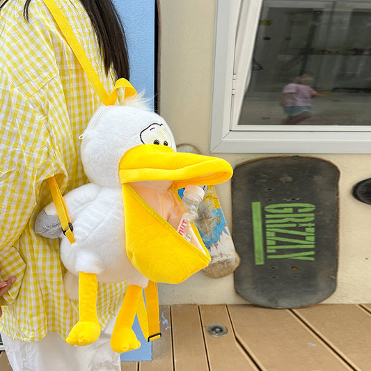 【小物】カートゥーンふわふわリュックバックG23793