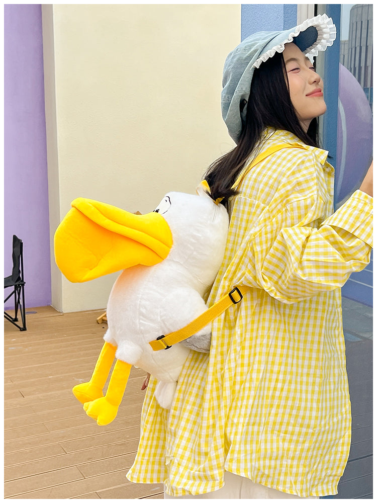 【小物】カートゥーンふわふわリュックバックG23793