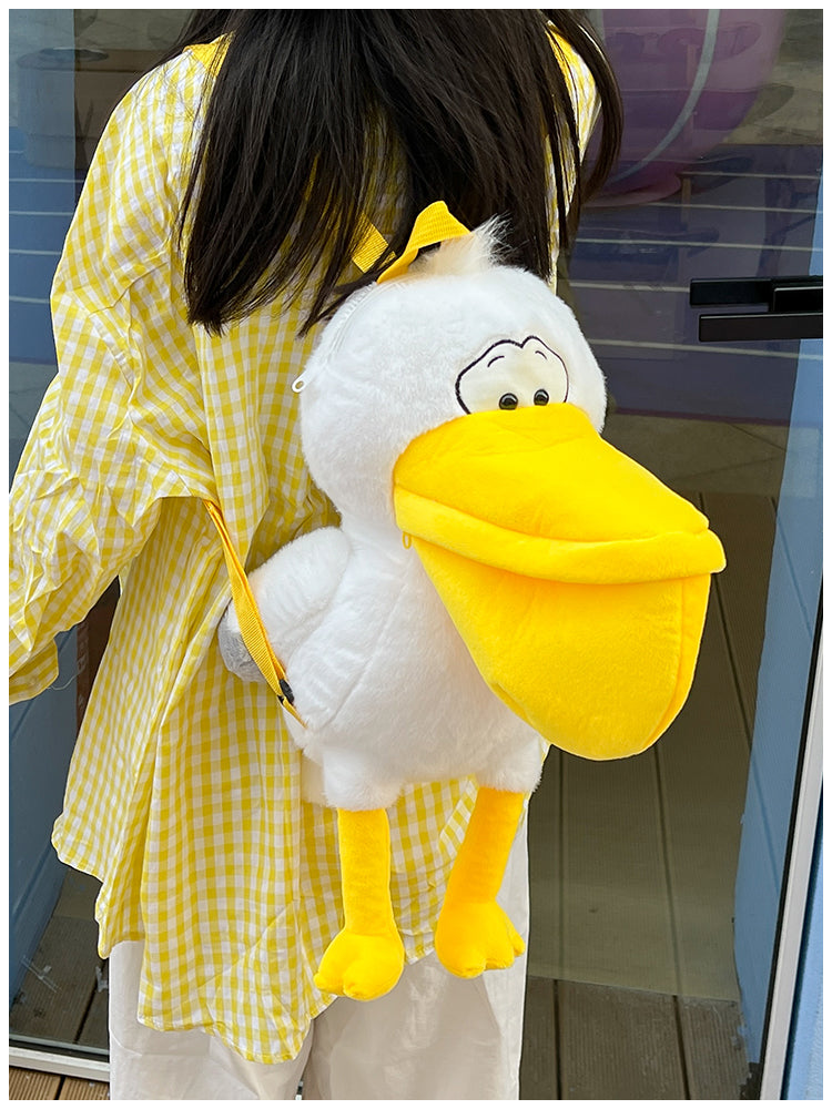 【小物】カートゥーンふわふわリュックバックG23793