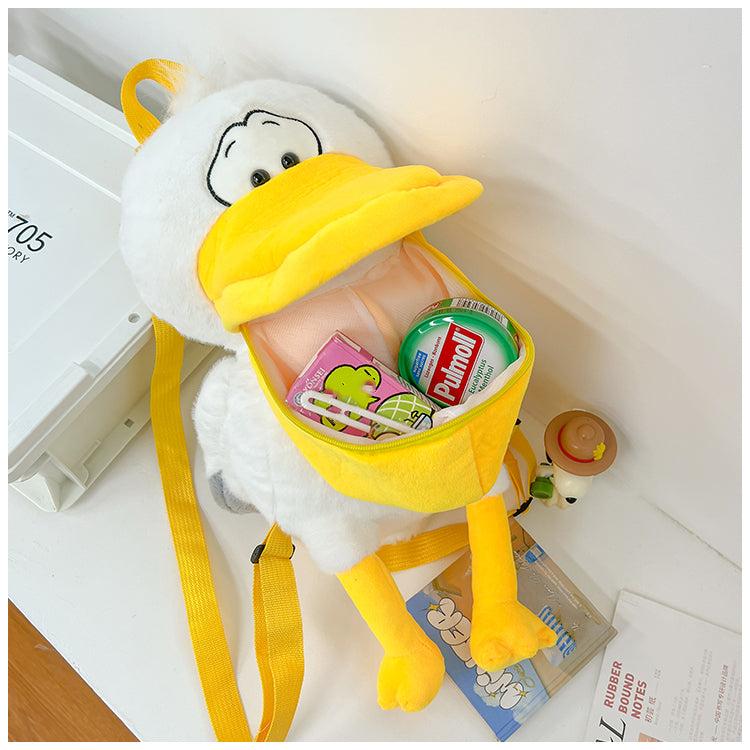 【小物】カートゥーンふわふわリュックバックG23793