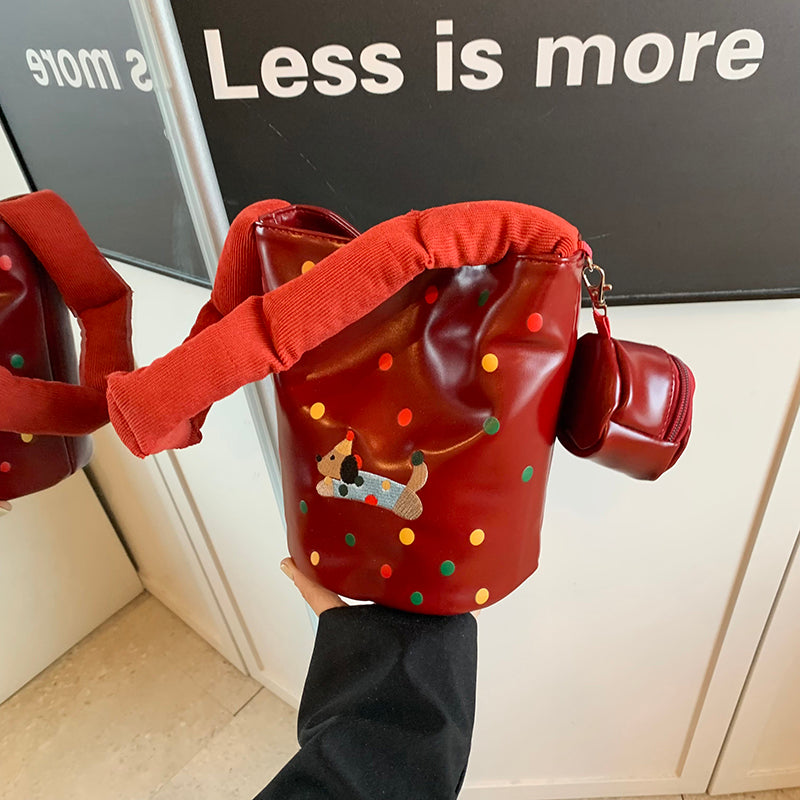 【小物】大人可愛いバケツ型バックG23794