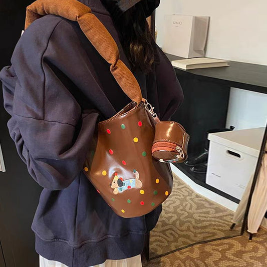 【小物】大人可愛いバケツ型バックG23794