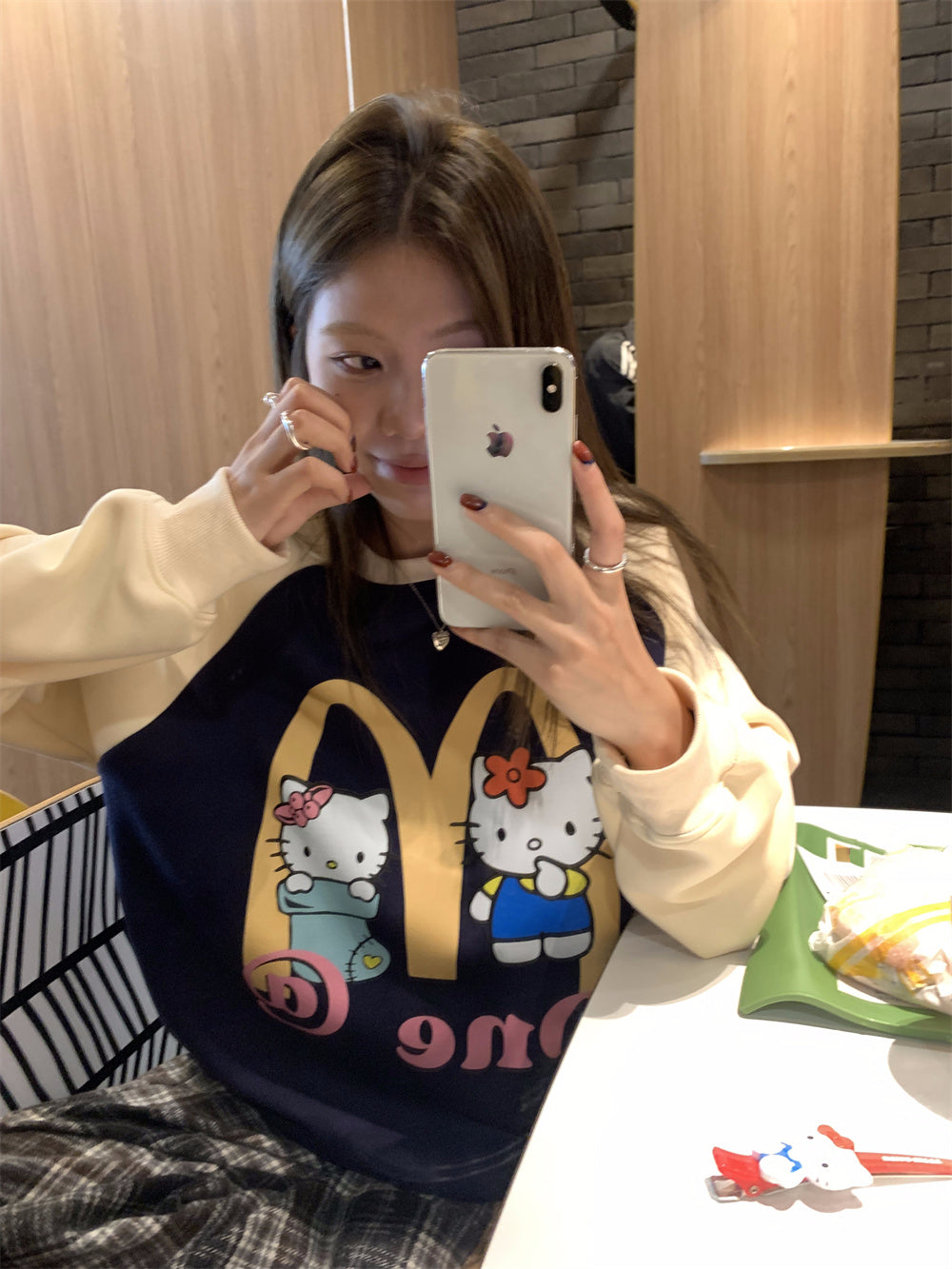 【tops】ラグランスリーブ秋パーカーG23796