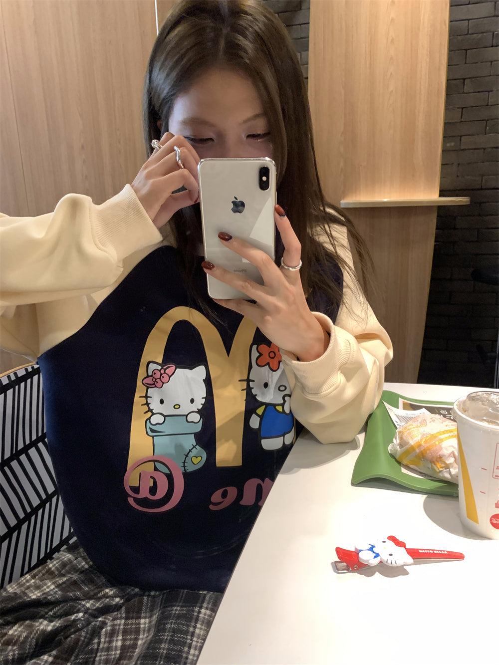 【tops】ラグランスリーブ秋パーカーG23796