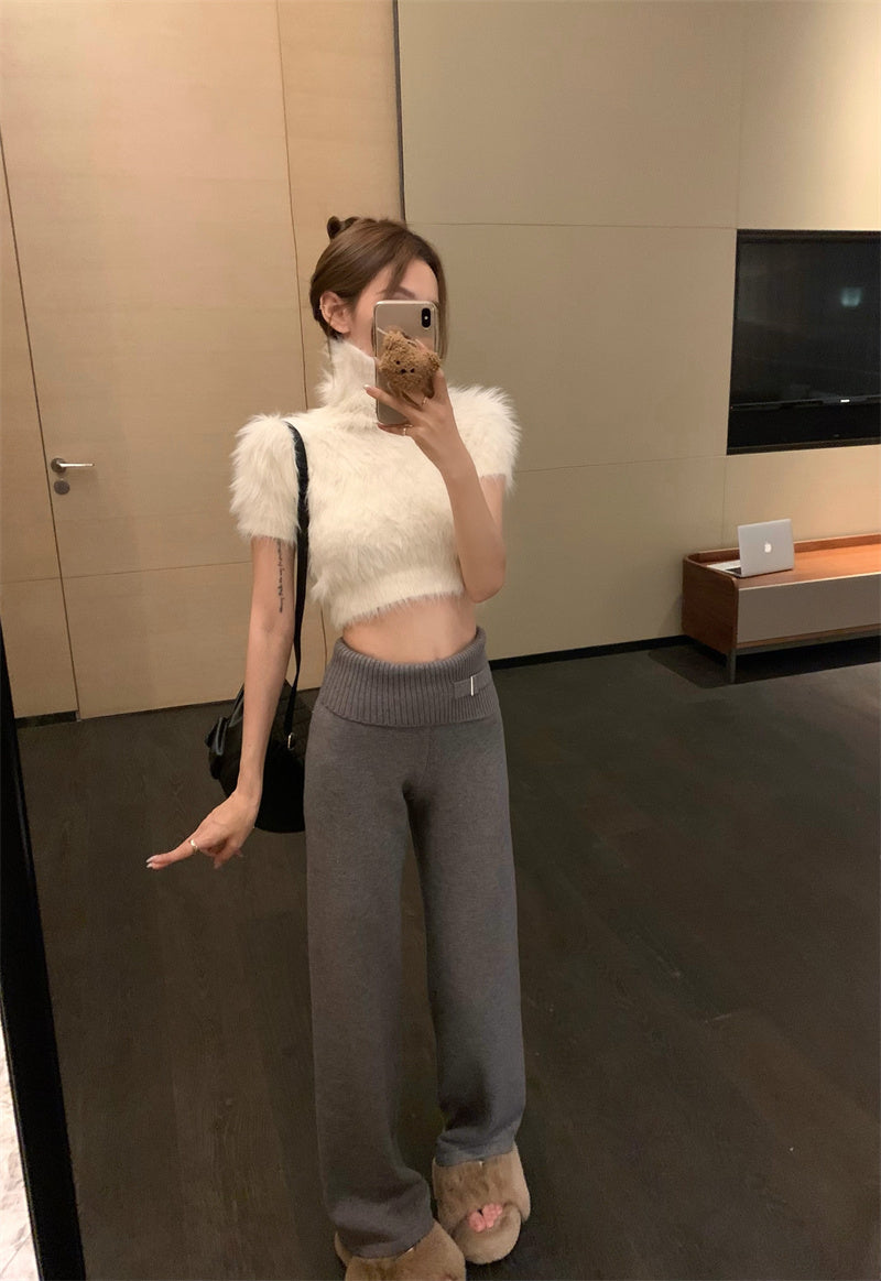 【tops】ハイネックニットセーターG23820