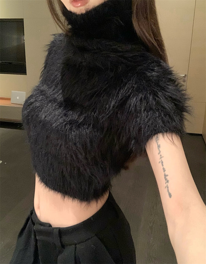 【tops】ハイネックニットセーターG23820