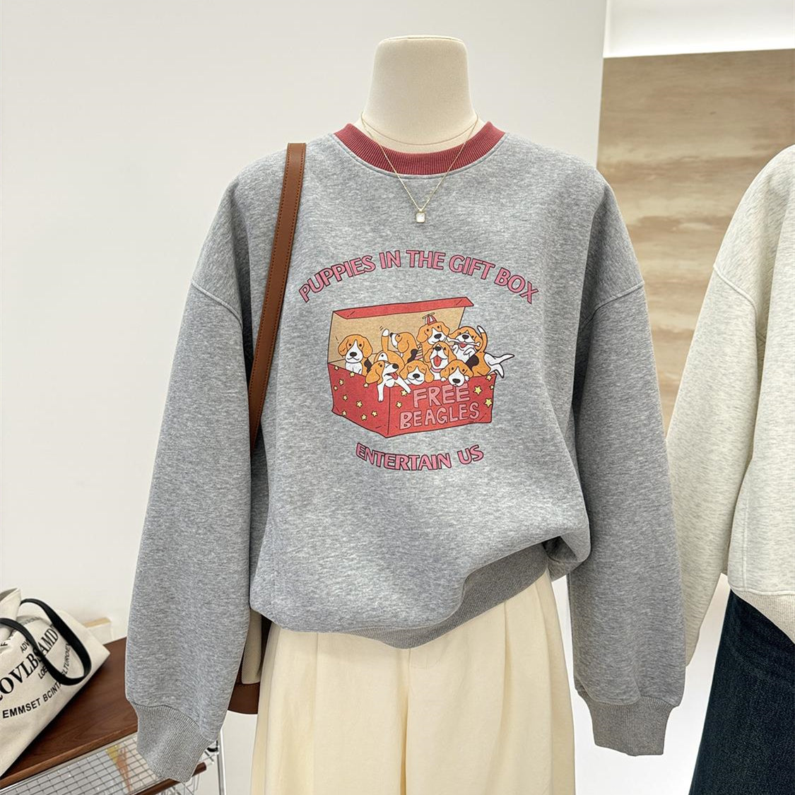 【tops】ラウンドネック秋葉原パーカーG23829