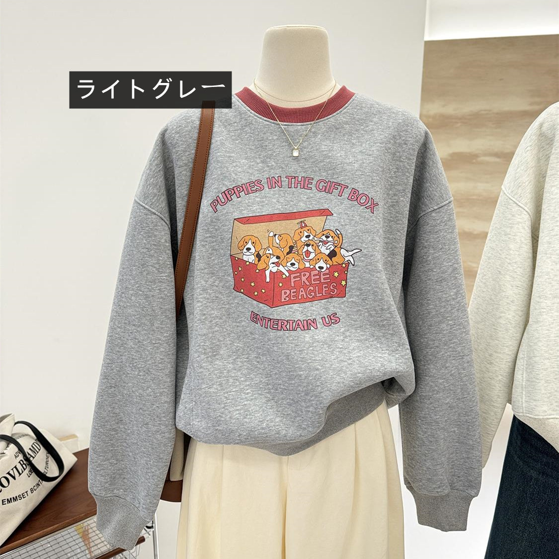 【tops】ラウンドネック秋葉原パーカーG23829