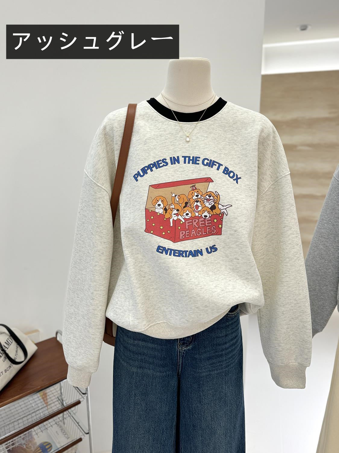 【tops】ラウンドネック秋葉原パーカーG23829