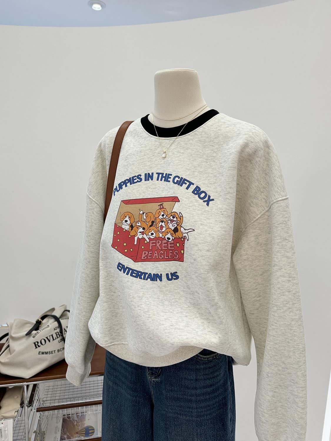 【tops】ラウンドネック秋葉原パーカーG23829