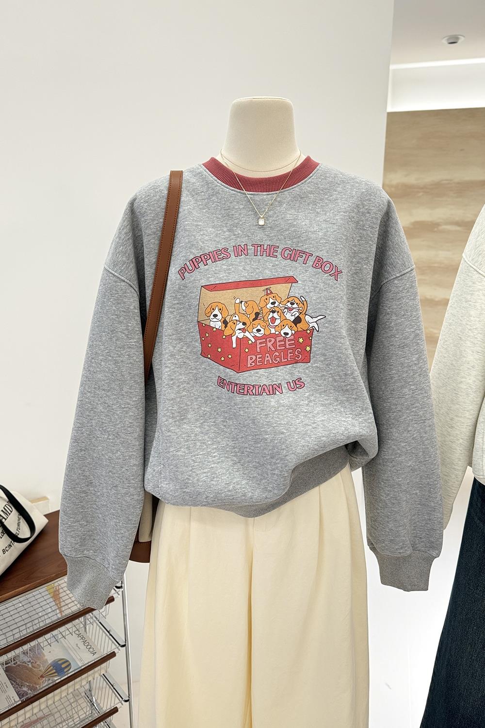 【tops】ラウンドネック秋葉原パーカーG23829