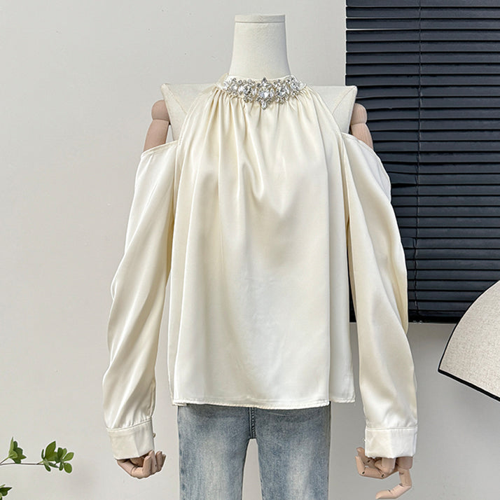 【tops】ダイヤモンド長袖シャツG23846