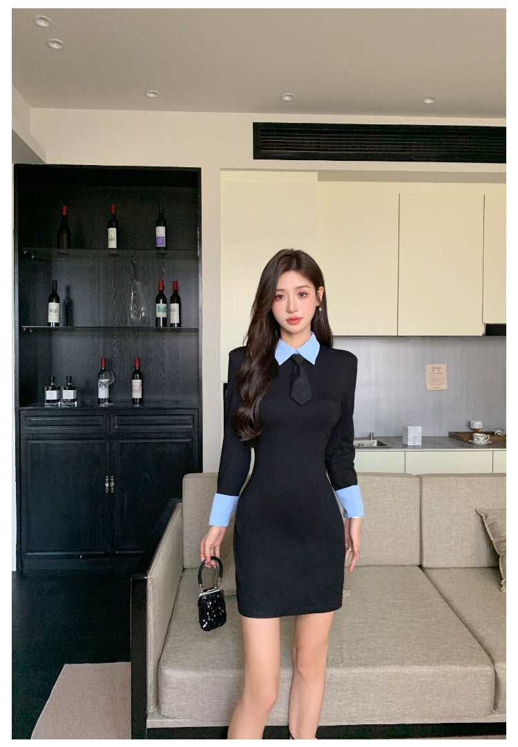 【dress】体型カバータイトワンピースG23867