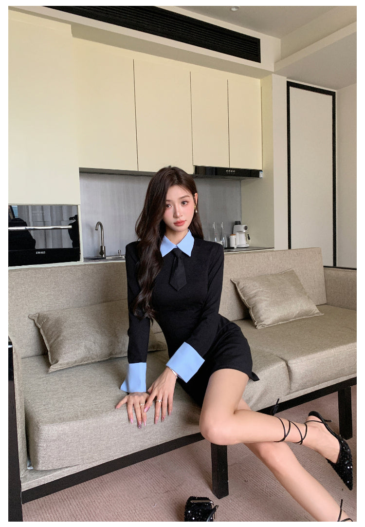 【dress】体型カバータイトワンピースG23867