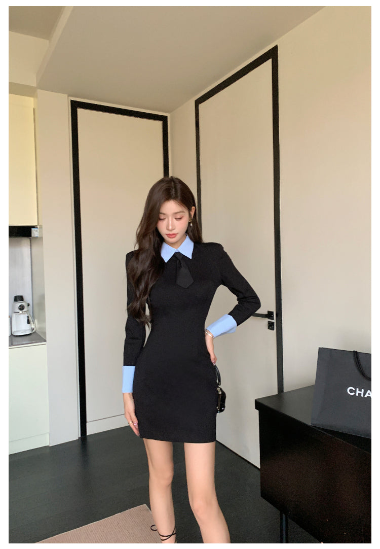 【dress】体型カバータイトワンピースG23867