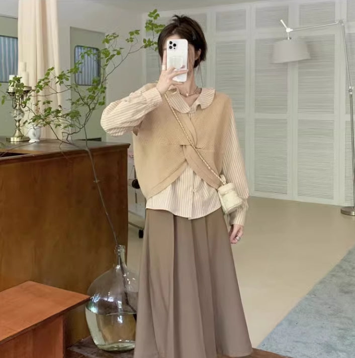 【tops】ニットチョッキG23885