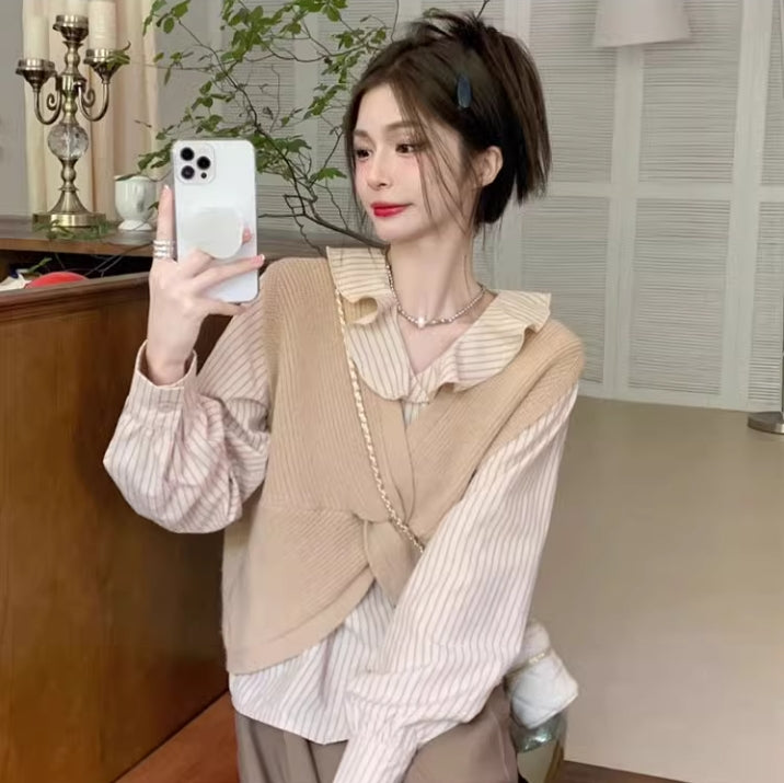 【tops】ニットチョッキG23885