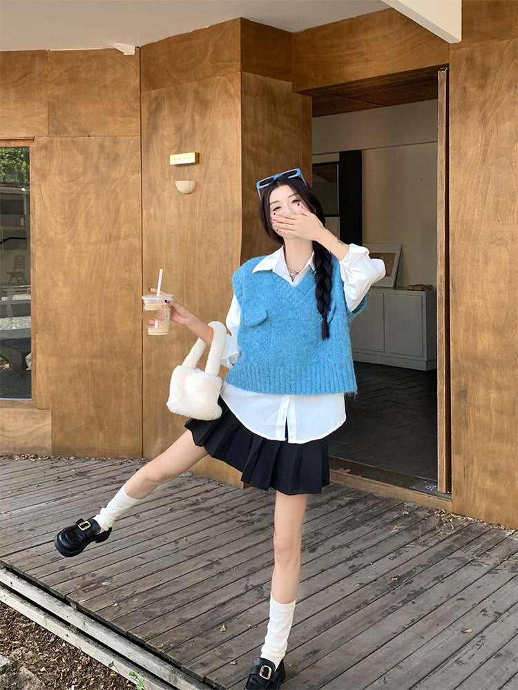 【tops】ニットチョッキG23887