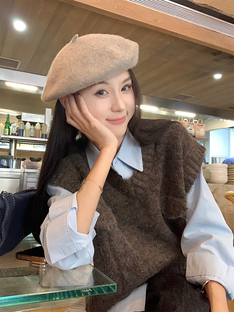 【tops】ニットチョッキG23887