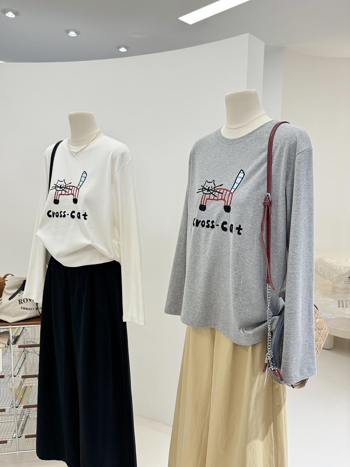 【tops】カートゥーン長袖ＴシャツG23891