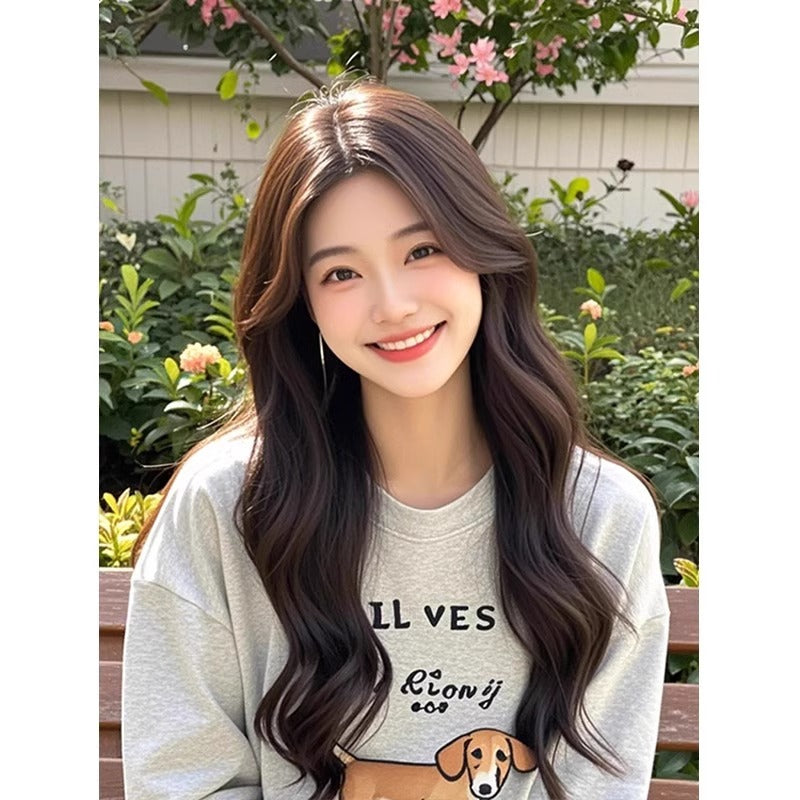 【tops】ラウンドネック春秋薄手パーカーG23924