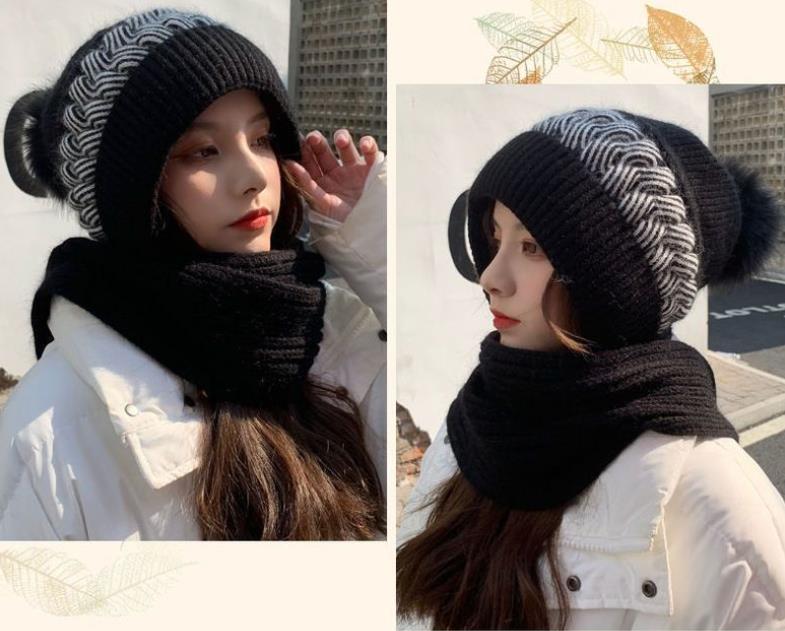 【小物】あったかニット帽子F8269