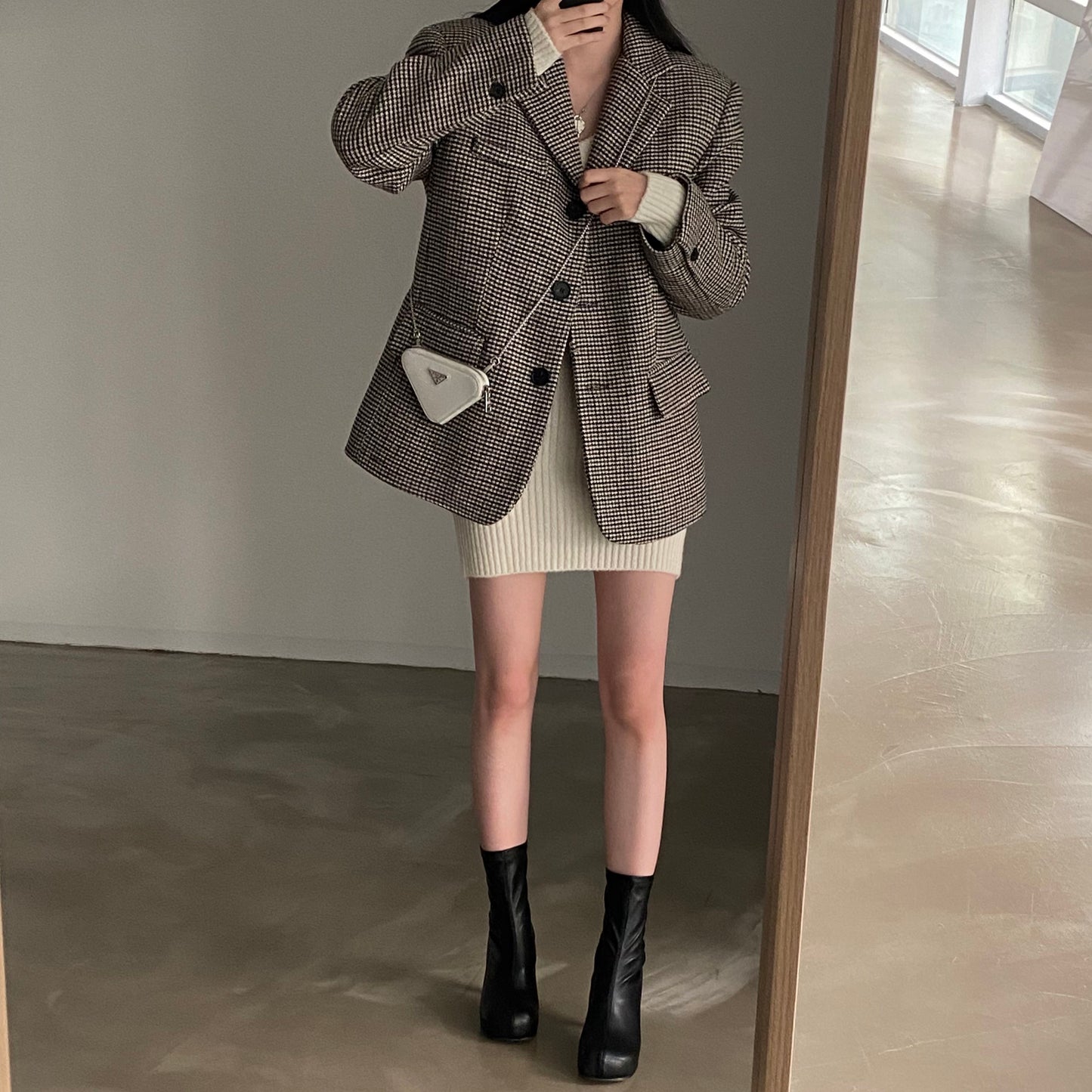 【outer】長袖秋冬ラシャ生地コートG23994