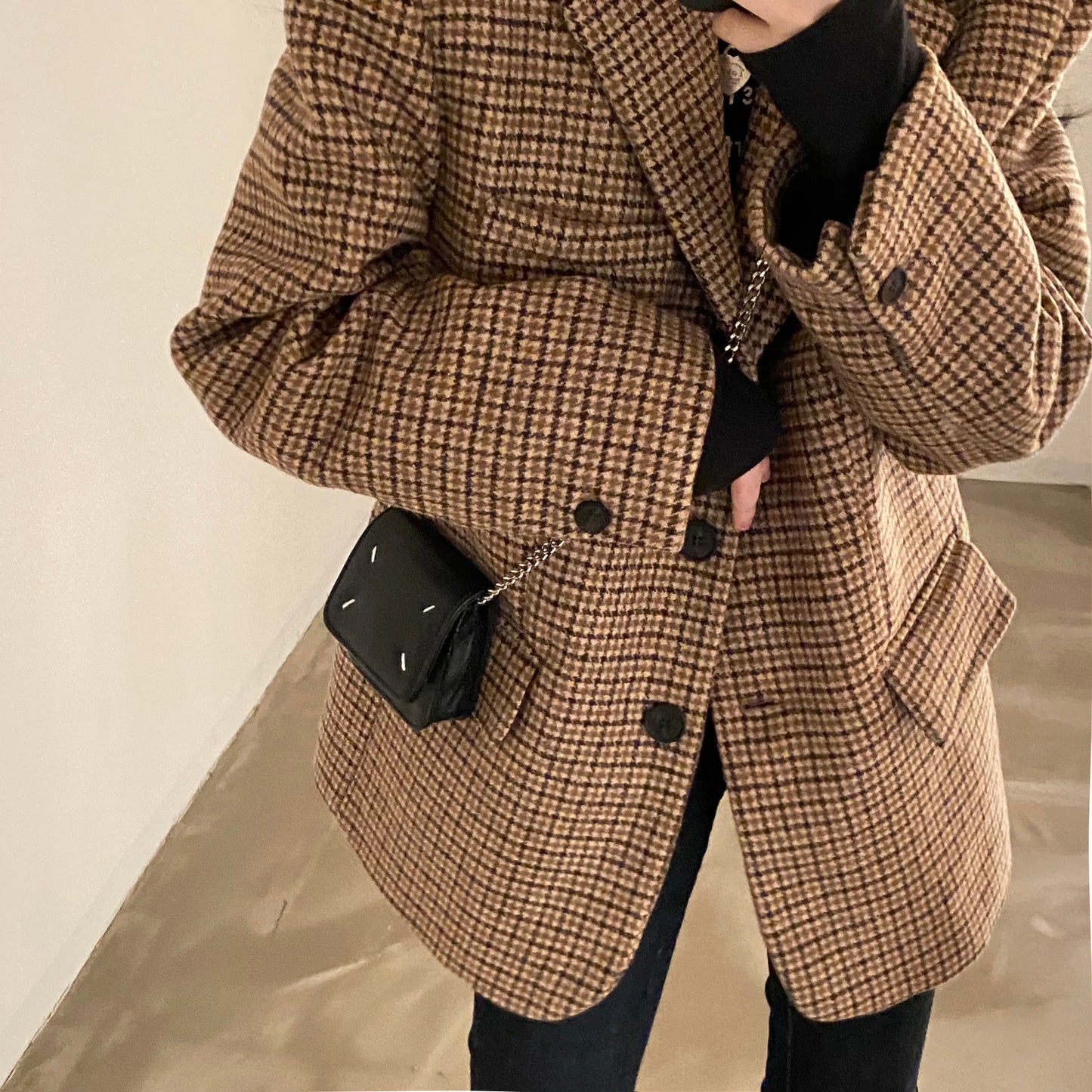 【outer】長袖秋冬ラシャ生地コートG23994