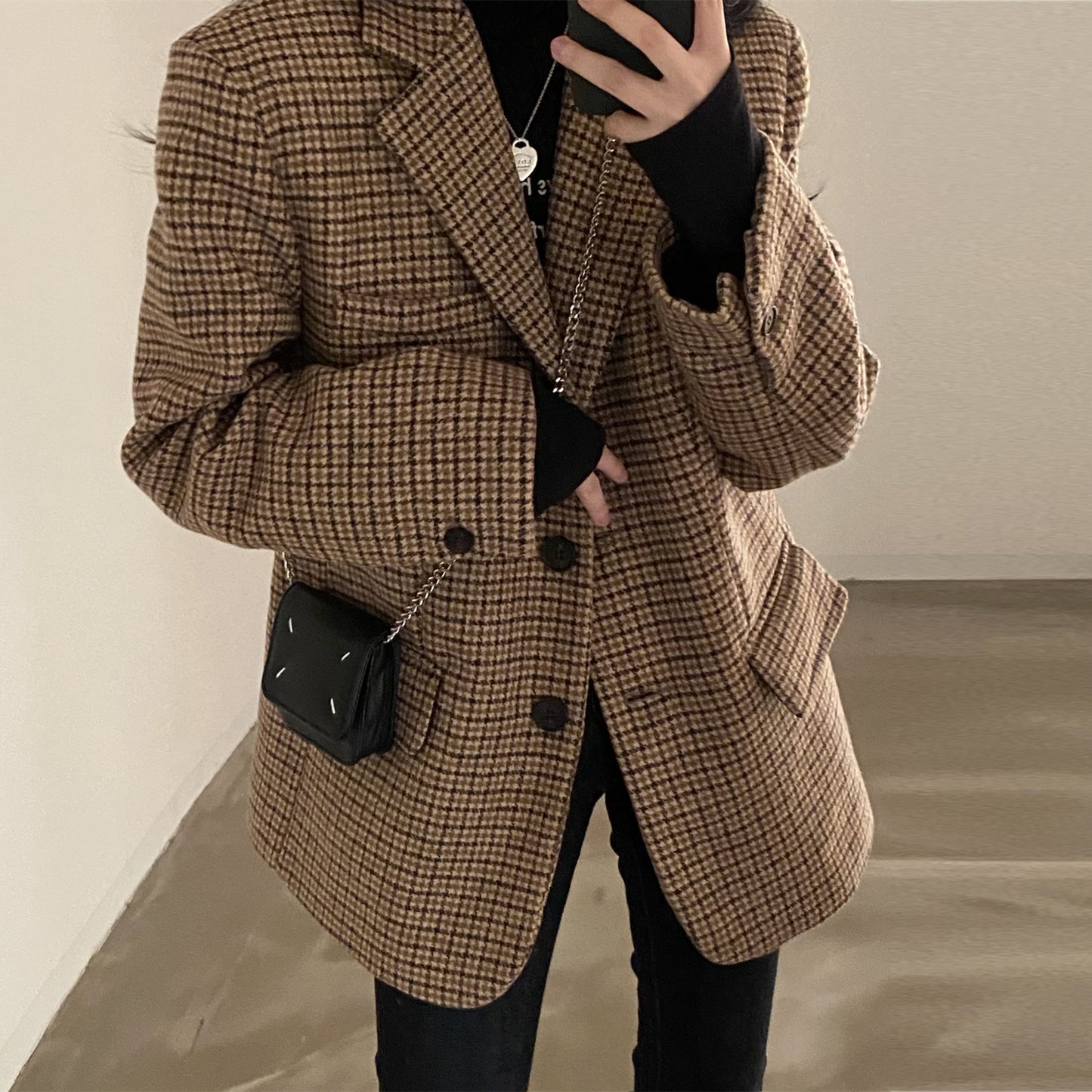 【outer】長袖秋冬ラシャ生地コートG23994