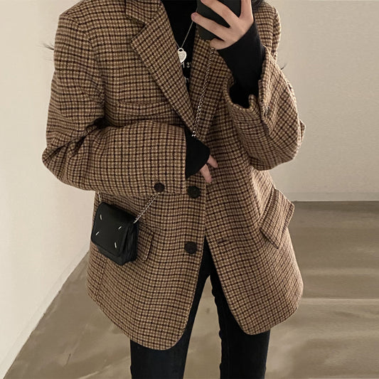 【outer】長袖秋冬ラシャ生地コートG23994