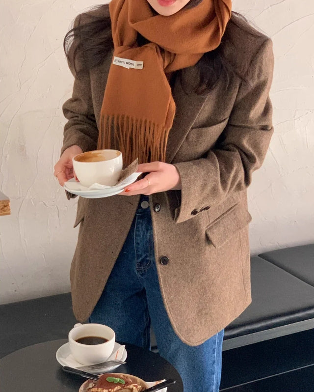 【outer】長袖秋冬コートアウターG23995