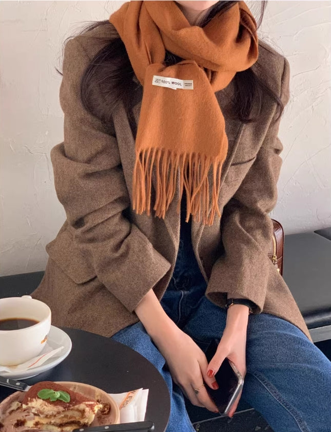 【outer】長袖秋冬コートアウターG23995