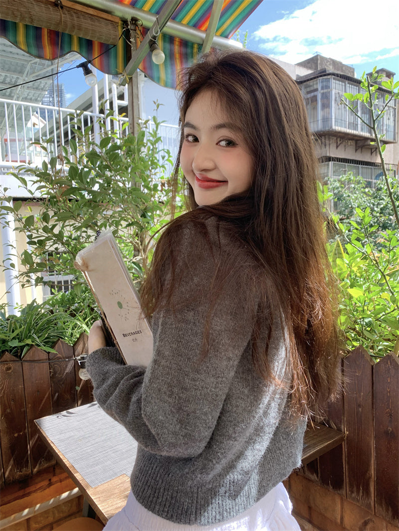 【tops】長袖ニットセーターG24015