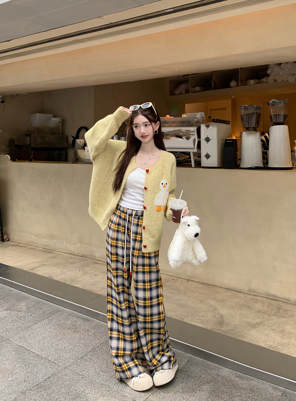 【outer】大人可愛いニットカーディガンG24022