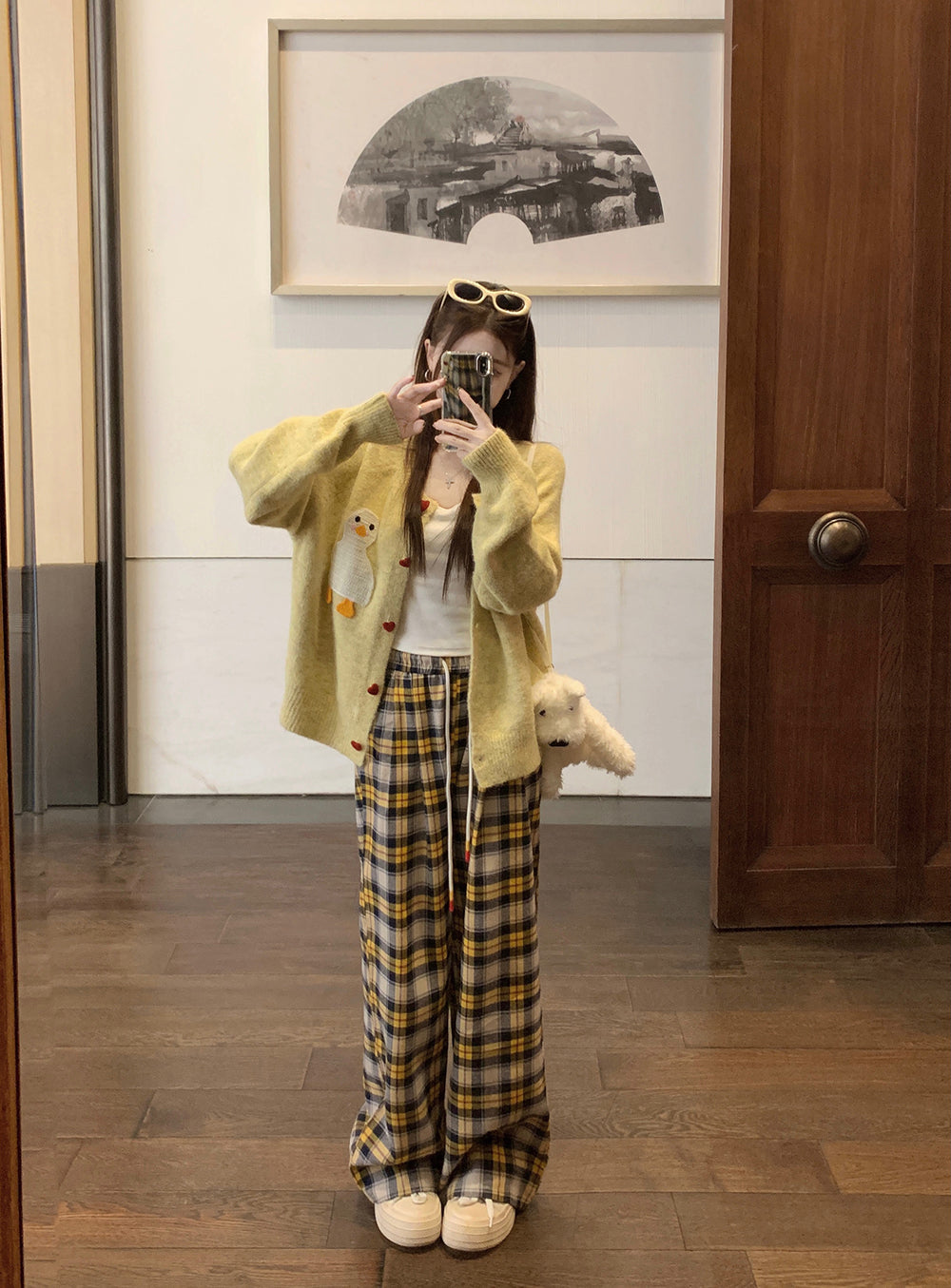 【outer】大人可愛いニットカーディガンG24022