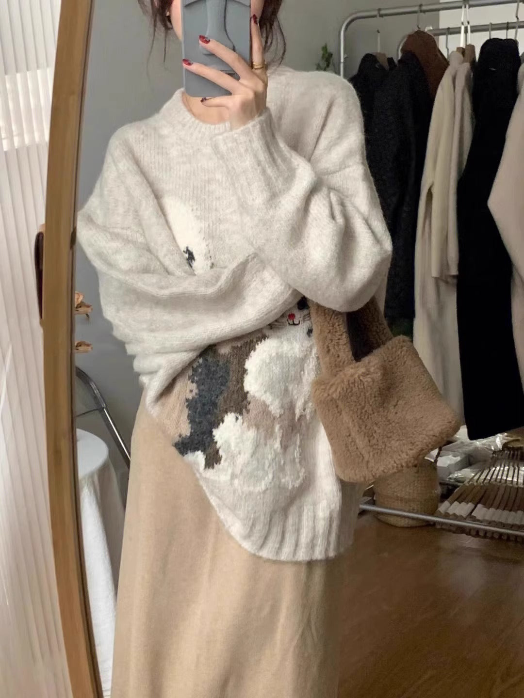 【tops】ニットセーターG24024