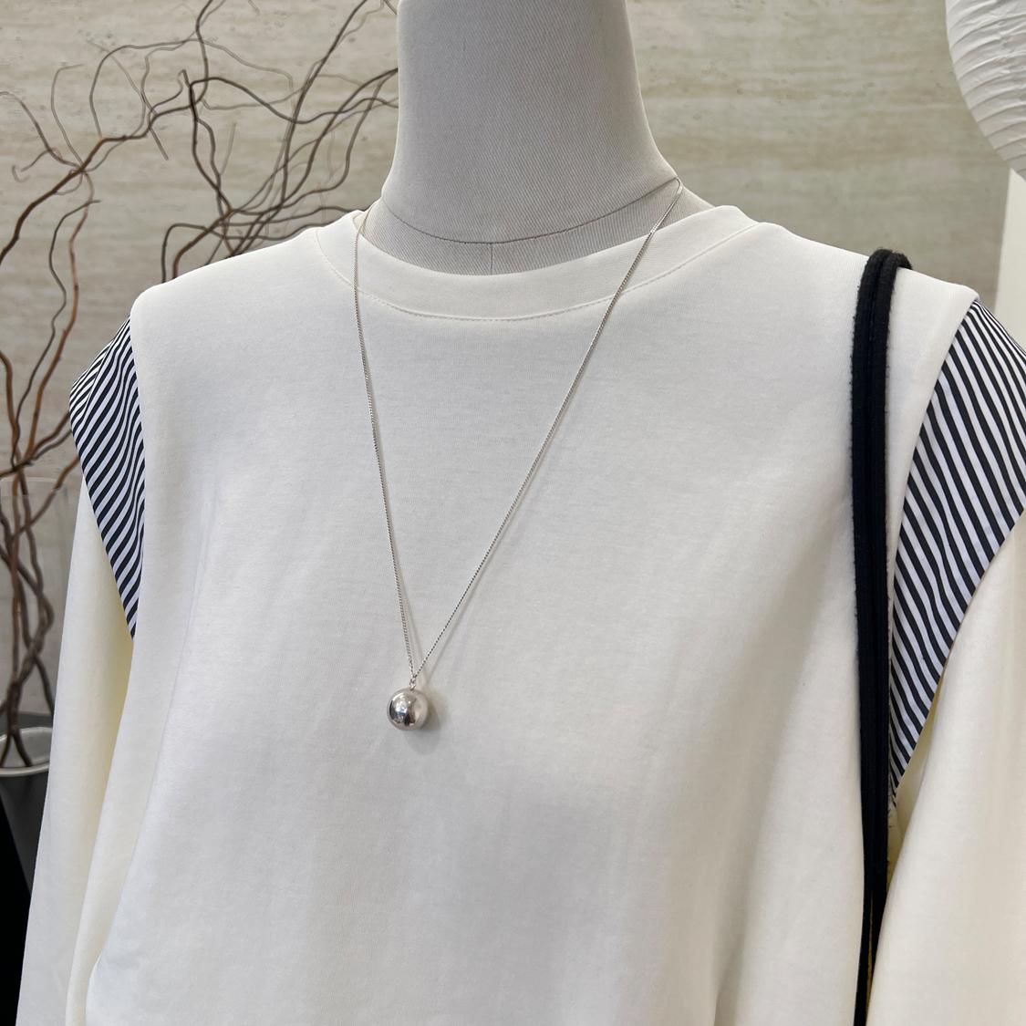 【tops】切り替え長袖パーカーG24027