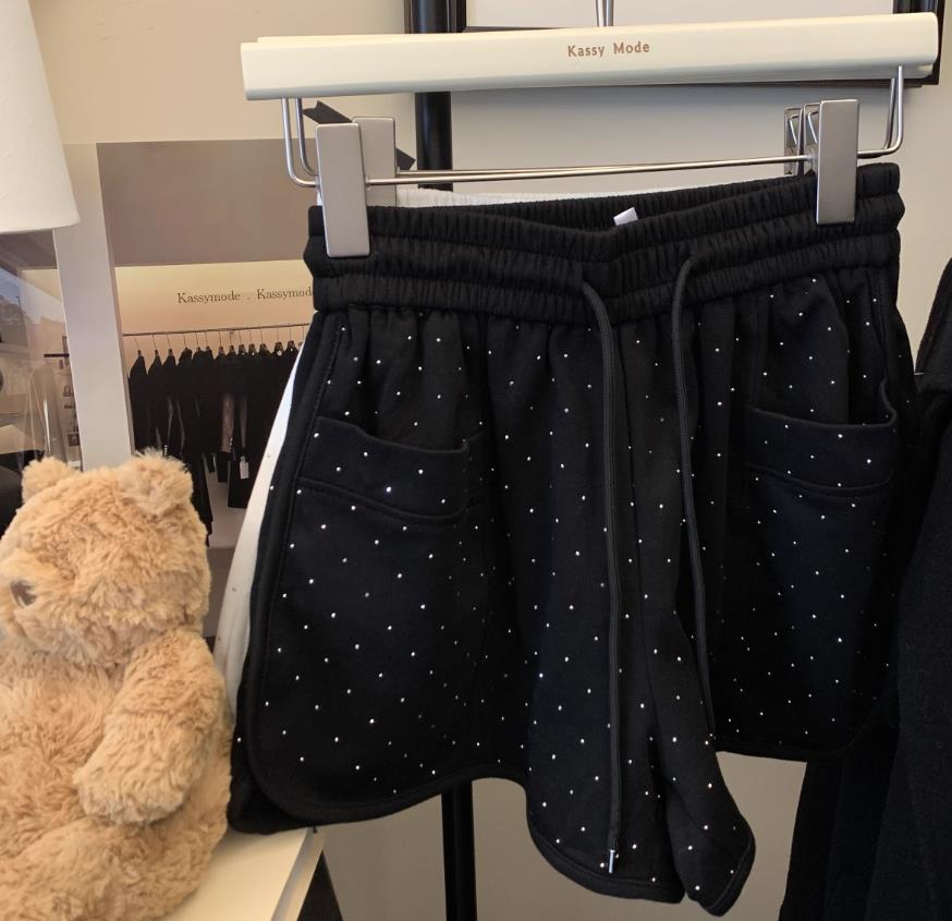 【bottoms】キラキラショートパンツF8285