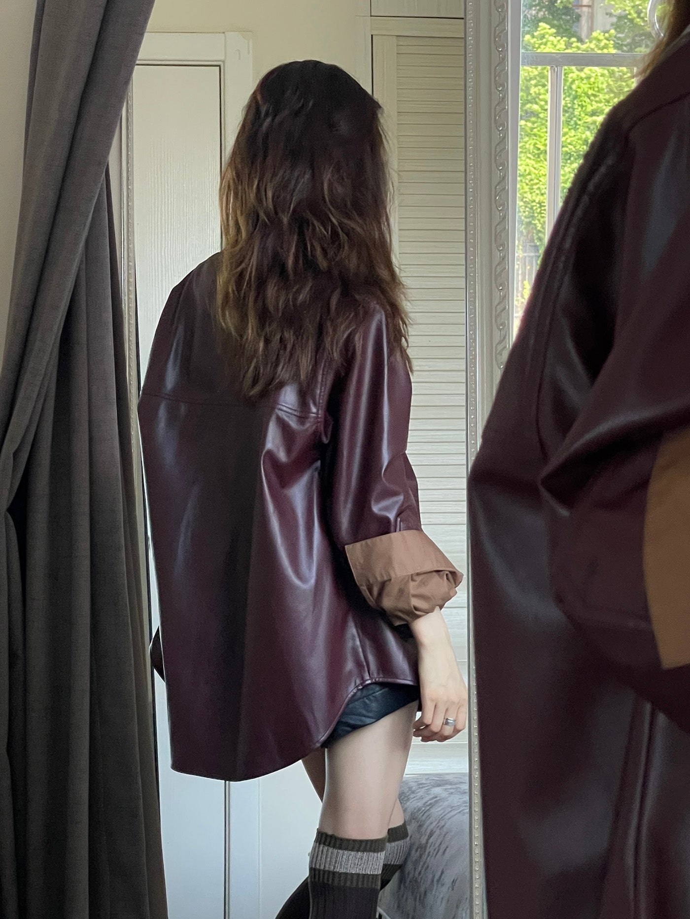 【outer】PUジャケットアウターG24034