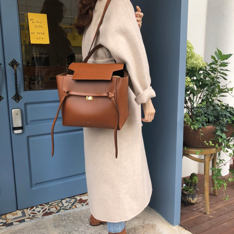 【outer】ウェスト絞りトラシャ生地コートアウターG24035