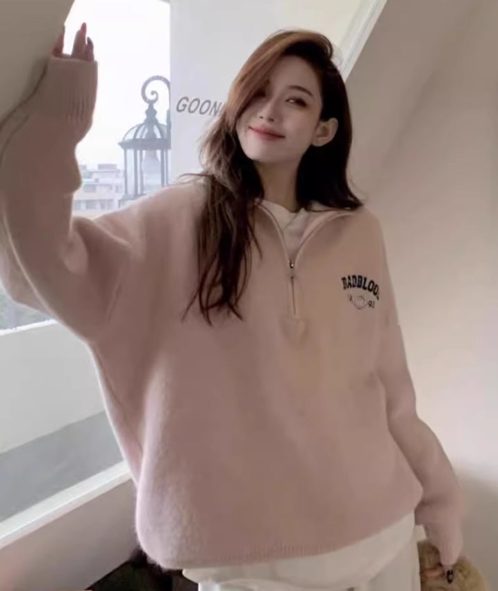 【tops】ゆったりニットセーターG24037