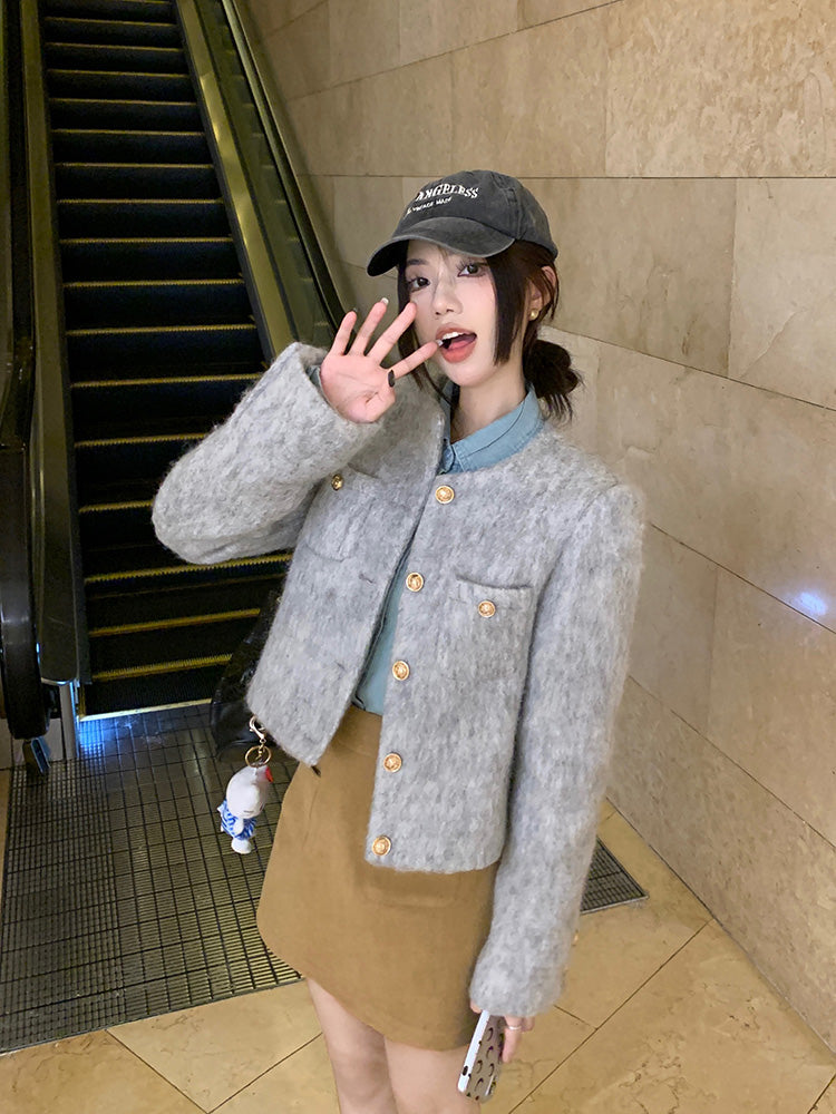 【outer】長袖コートアウターG24048