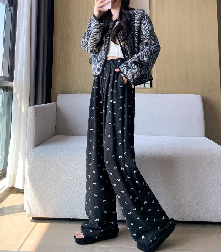 【bottoms】3色ガウチョパンツF8292