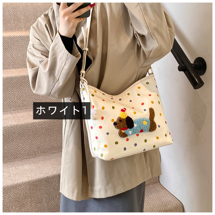 【小物】大容量ショルダーバッグG24056