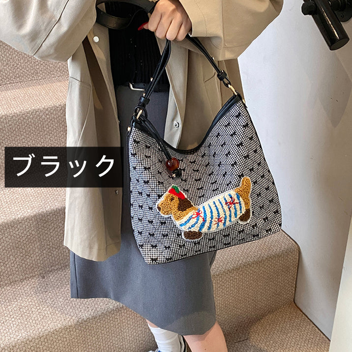 【小物】大容量ショルダーバッグG24056