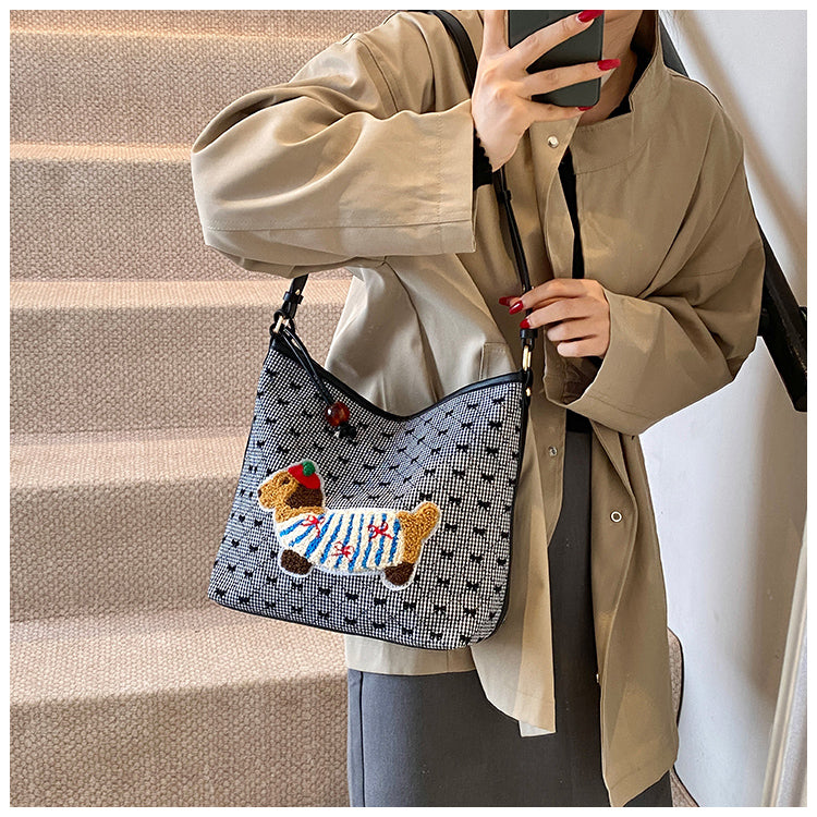 【小物】大容量ショルダーバッグG24056